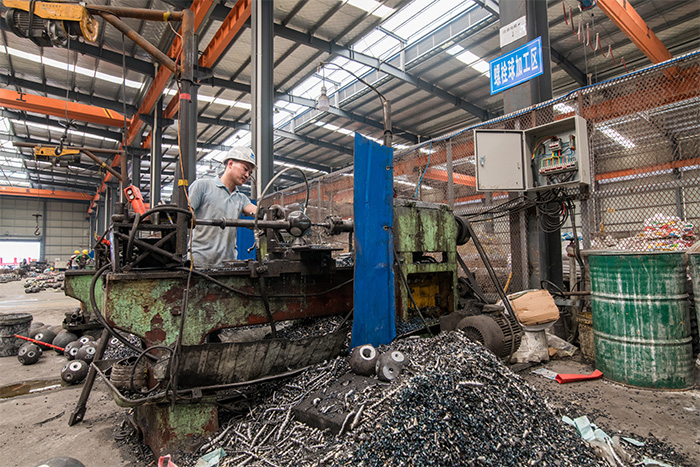 济源网架配件车间