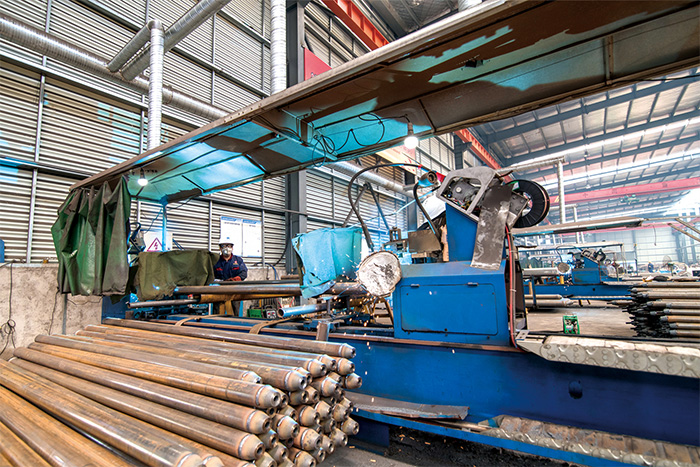 济源网架杆件自动焊接